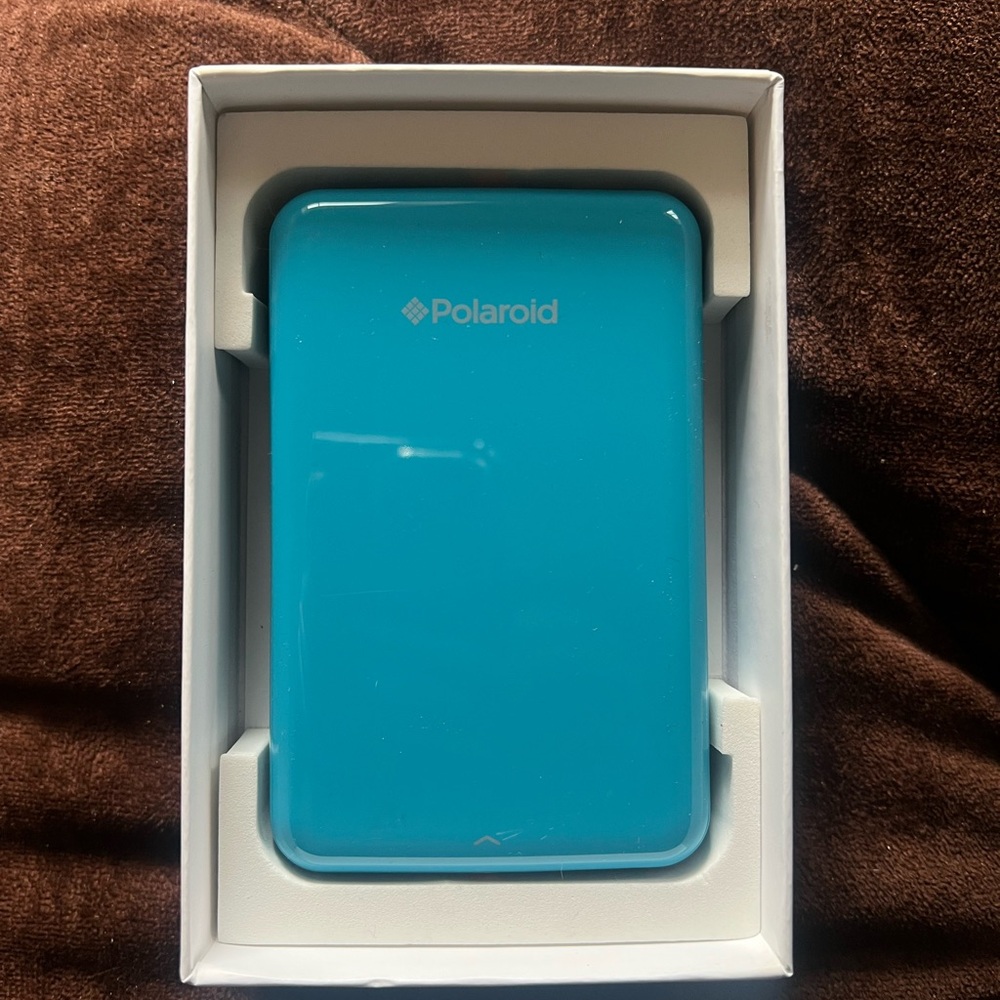 Polaroid Turquoise Mobile Printer